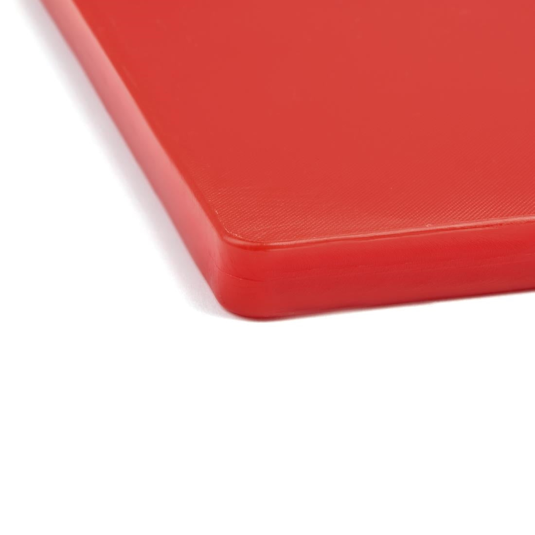 Planche à découper standard épaisse basse densité Hygiplas rouge — DM004