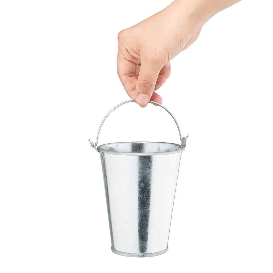 Seau rond en acier galvanisé Olympia 95mm — DM209