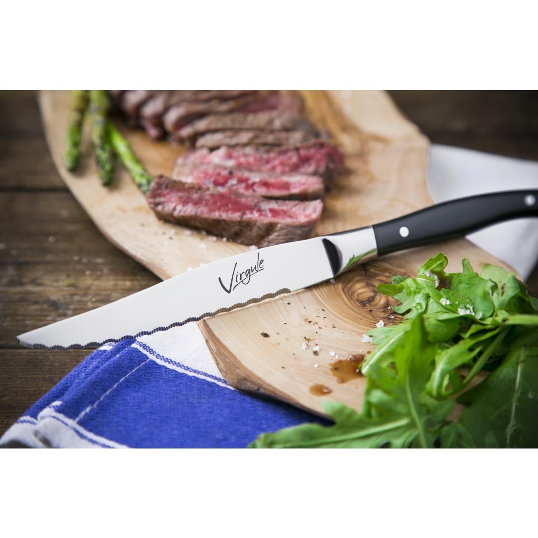 Couteaux à steak Amefa Virgule (lot de 12) — DM247