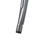 Table carrée en acier gris métallisé Bolero Bistro 668mm — DM904