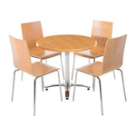 Pied de table 4 pieds en aluminium Bolero — DN641