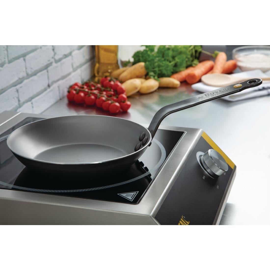 Poêle en acier compatible induction De Buyer Mineral B 20 cm — DN896