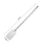 Spatule géante inox Vogue - Pleine — DP019