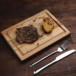 Petit planche à steak en bois d'acacia Olympia — DP138