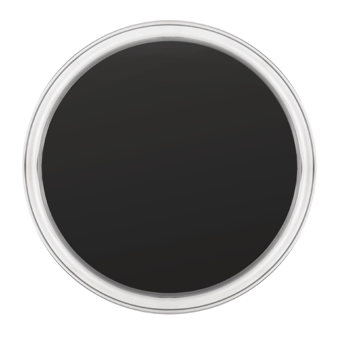Plateau de bar rond inox antidérapant Olympia 305mm — DP207