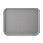 Plateau fast food en plastique Olympia Kristallon gris 275x353mm — DP217