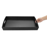 Grand plateau de service Olympia en bambou noir 510x350mm — DP883