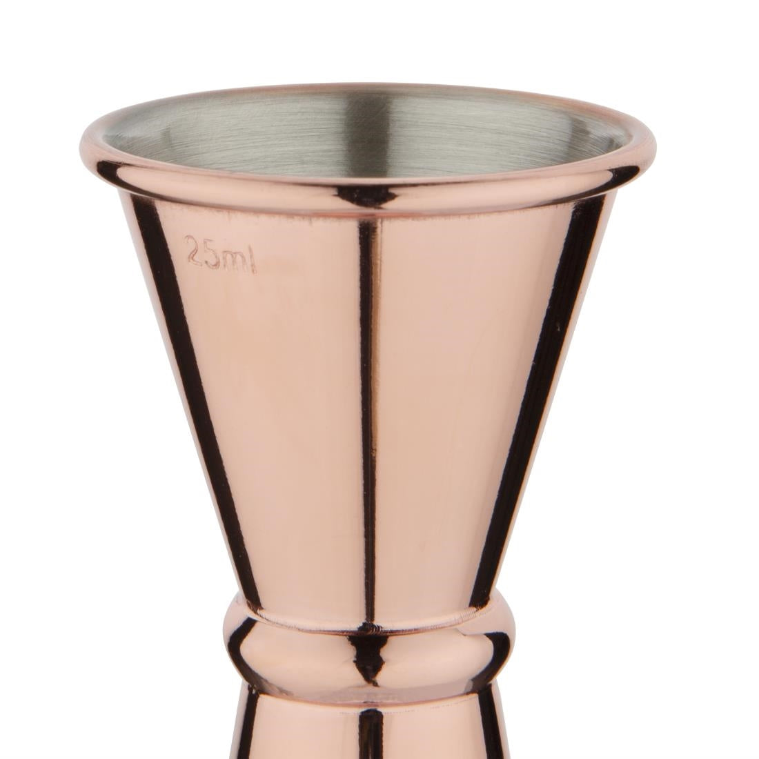 Mesure de bar conique Olympia cuivre 25/50ml — DR606