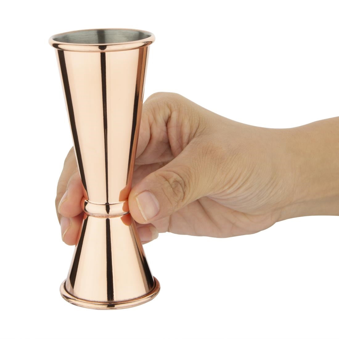 Mesure de bar conique Olympia cuivre 25/50ml — DR606