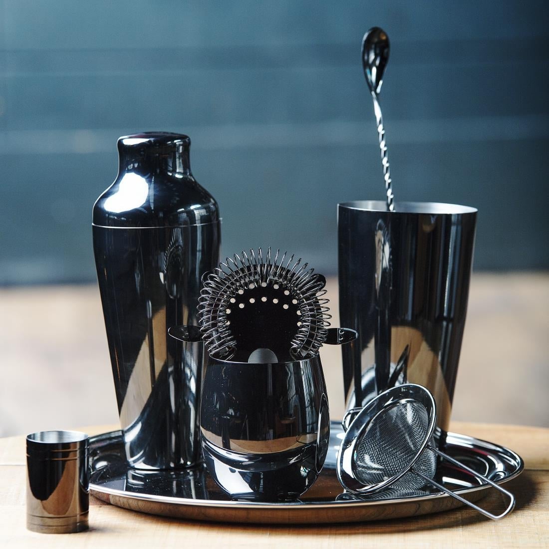 Shaker parisien gris titane Olympia 550ml — DR628