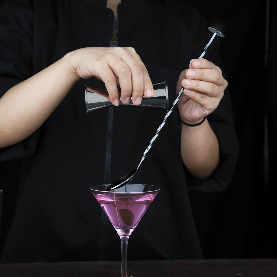 Cuillère à mélange gris titane Olympia — DR635