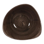 Bols triangulaires Churchill Stonecast Patina Black 235mm (Lot de 12) — DR656