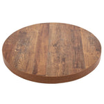 Plateau de table rond Bolero 60 cm effet bois vieilli — DR822