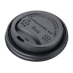 Couvercles gobelets boissons chaudes CPLA compostables Fiesta Compostable 225 ml (lot de 1000) — DS052