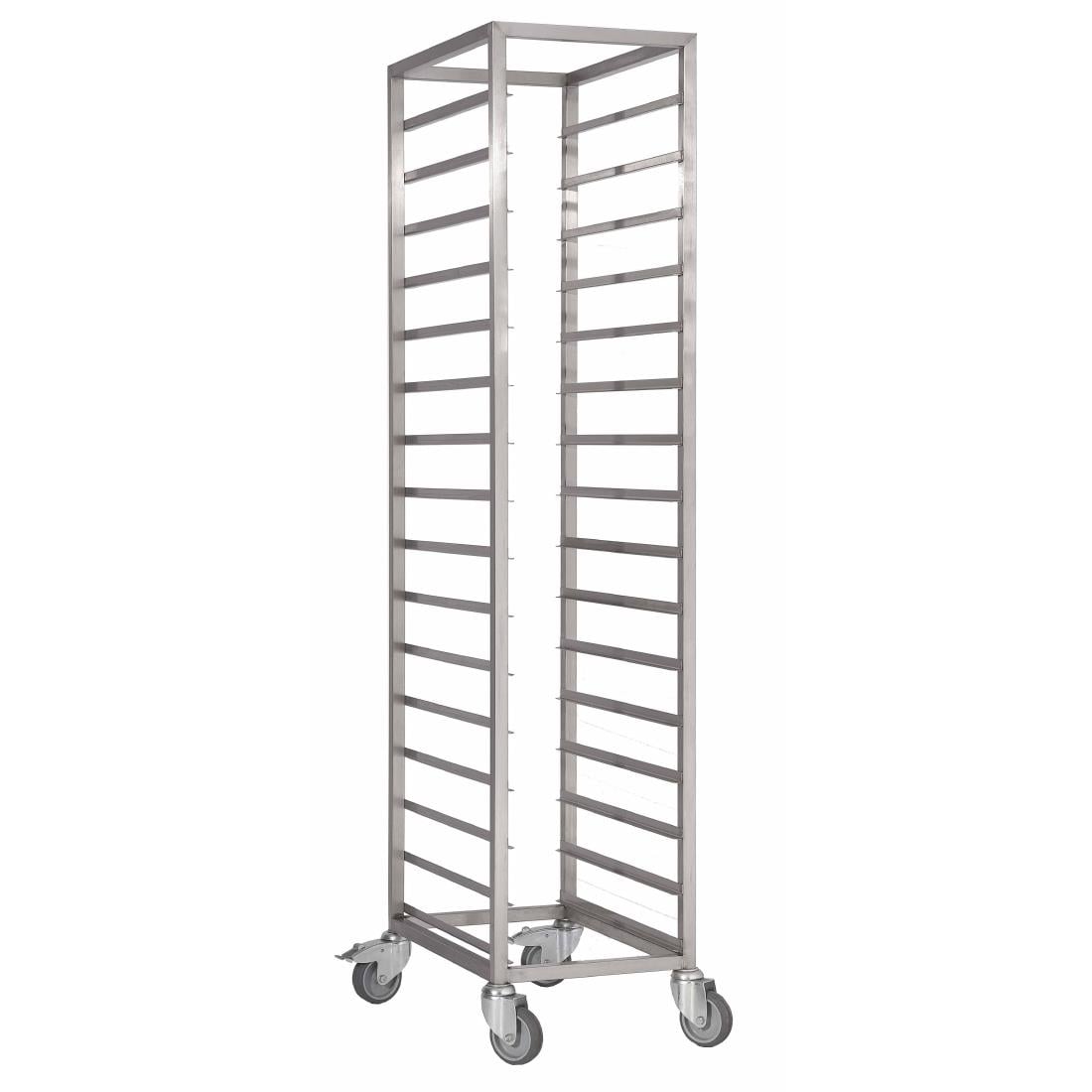 Chariot à glissières inox Gastro M GN 1/1 18 niveaux — DS457