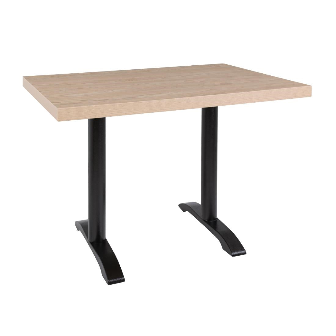 Plateau de table rectangulaire pré-percé Bolero naturel antique 700mm — DT443