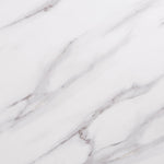 Plateau de table carré pré-percé Bolero effet marbre 700 mm — DT446