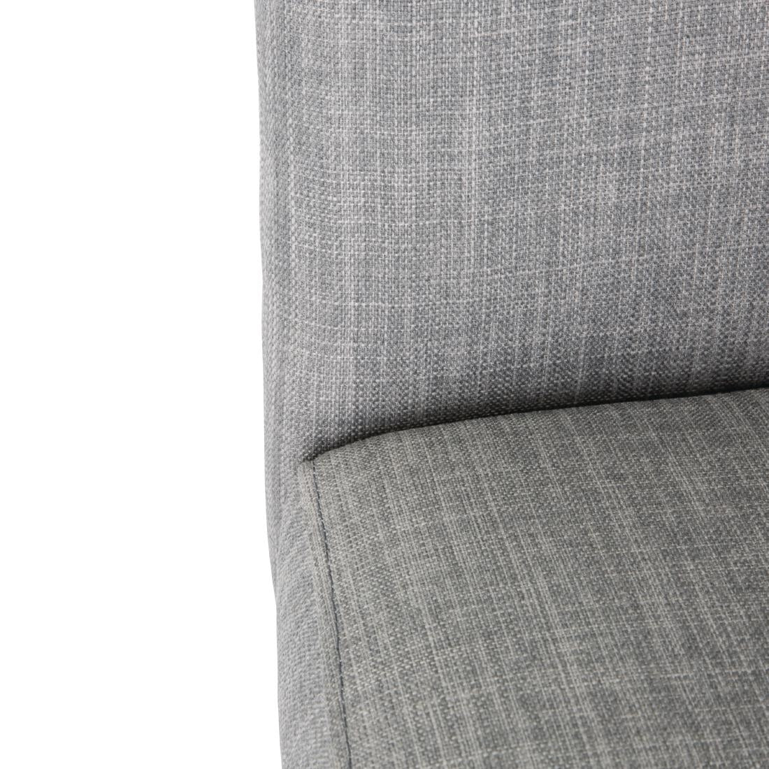 Chaises Bolero Chiswick grises (lot de 2) — DT696