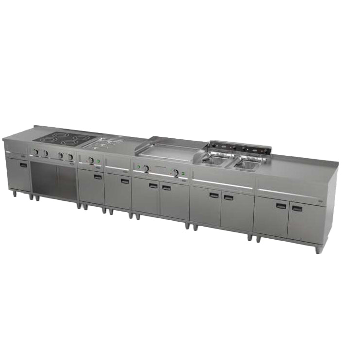 Entry 700 plaque grille électrique chrome — Combisteel 7545.0020
