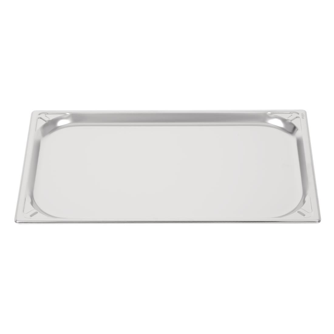 Bac inox 18/10 GN 1/1 professionnel Vogue 20mm — DW431