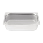 Bac inox 18/10 professionnel Vogue GN 1/1 150mm — DW435