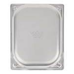 Bac inox 18/10 professionnel Vogue GN 1/2 100mm — DW439