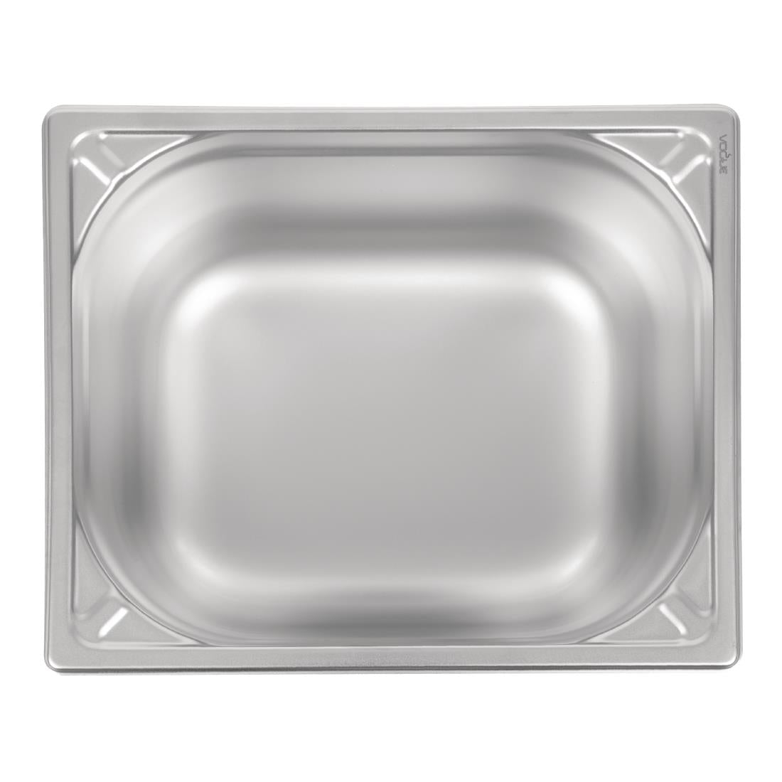 Bac professionnel inox 18/10 Vogue GN 1/2 200mm — DW441