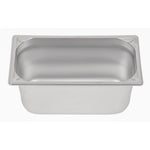Bac professionnel inox 18/10 Vogue GN 1/3 150mm — DW444