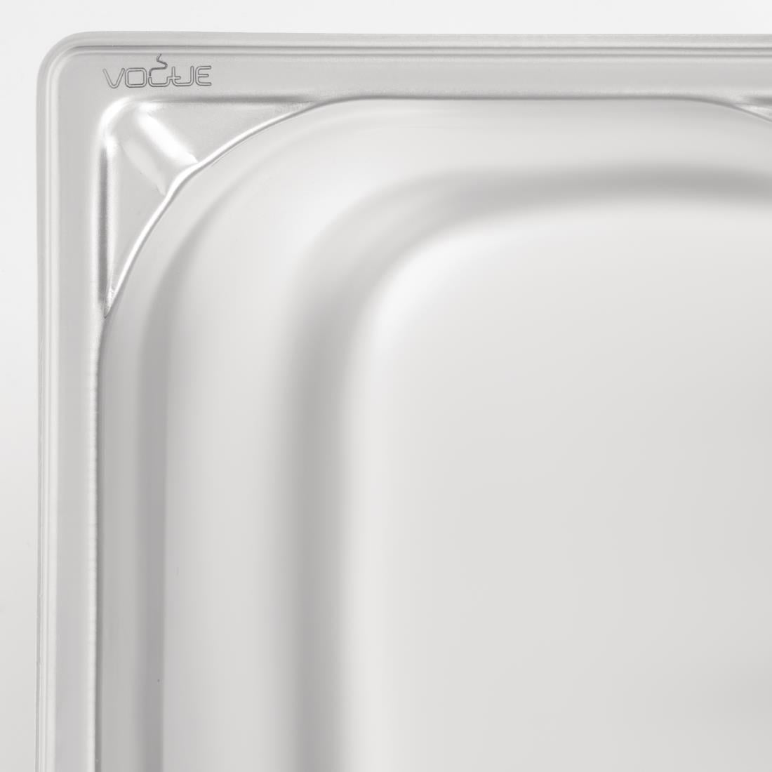 Bac professionnel inox 18/10 Vogue GN 1/3 150mm — DW444