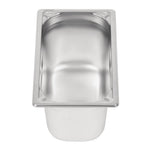 Bac inox 18/10 professionnel Vogue GN 1/4 150mm — DW448