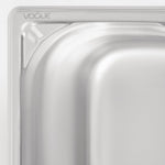 Bac inox 18/10 professionnel Vogue GN 1/4 150mm — DW448