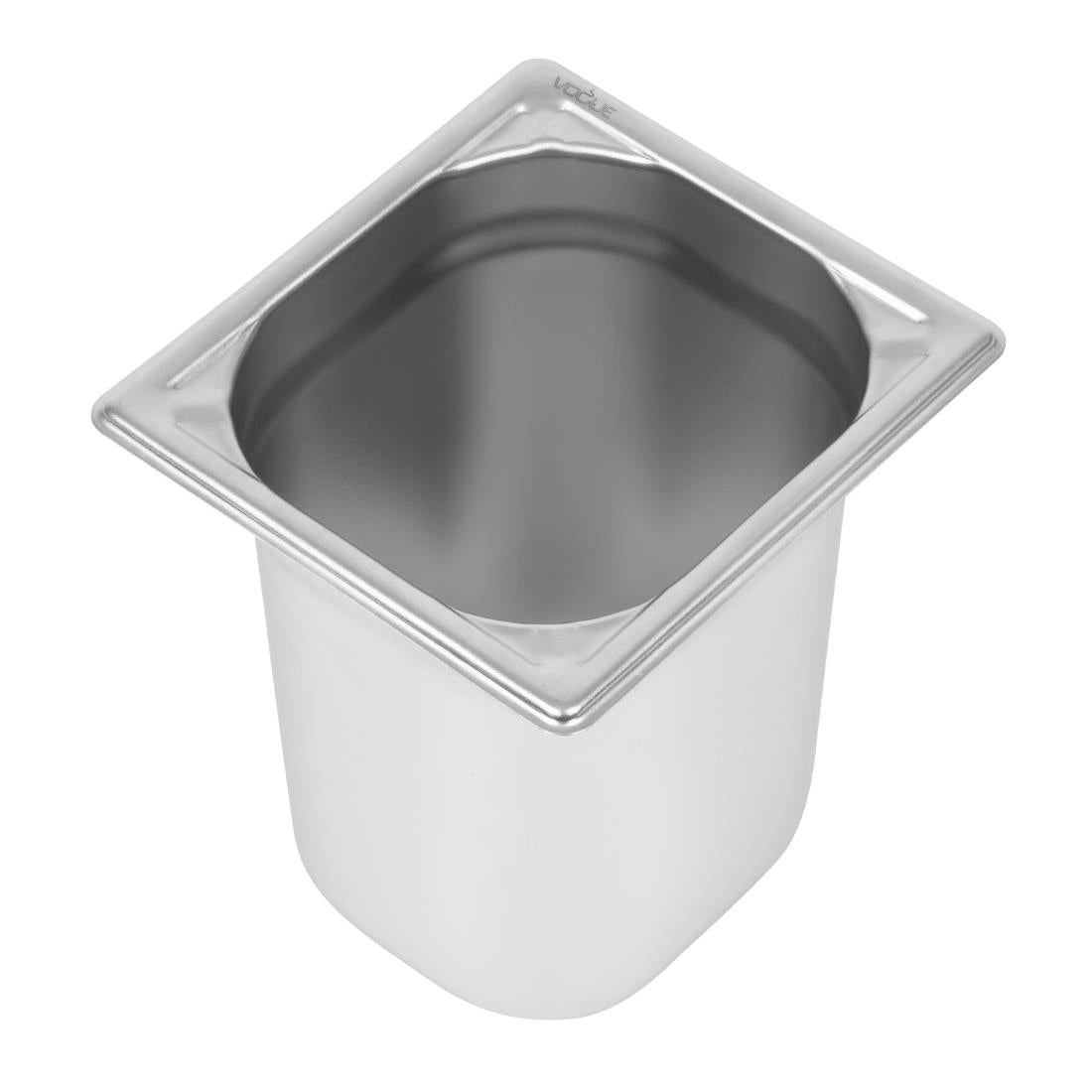 Bac professionnel inox 18/10 Vogue GN 1/6 200mm — DW452