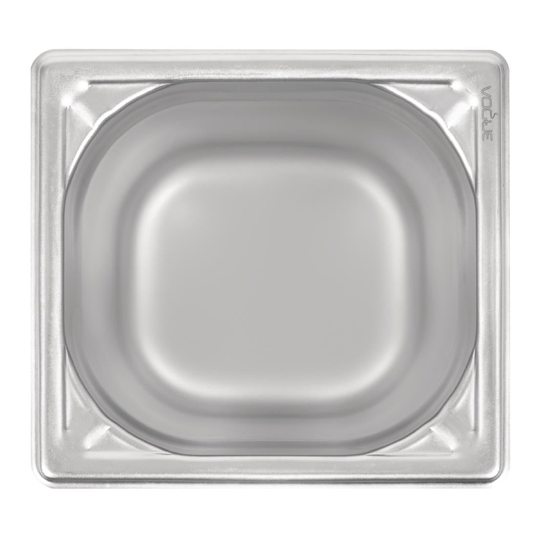 Bac professionnel inox 18/10 Vogue GN 1/6 200mm — DW452