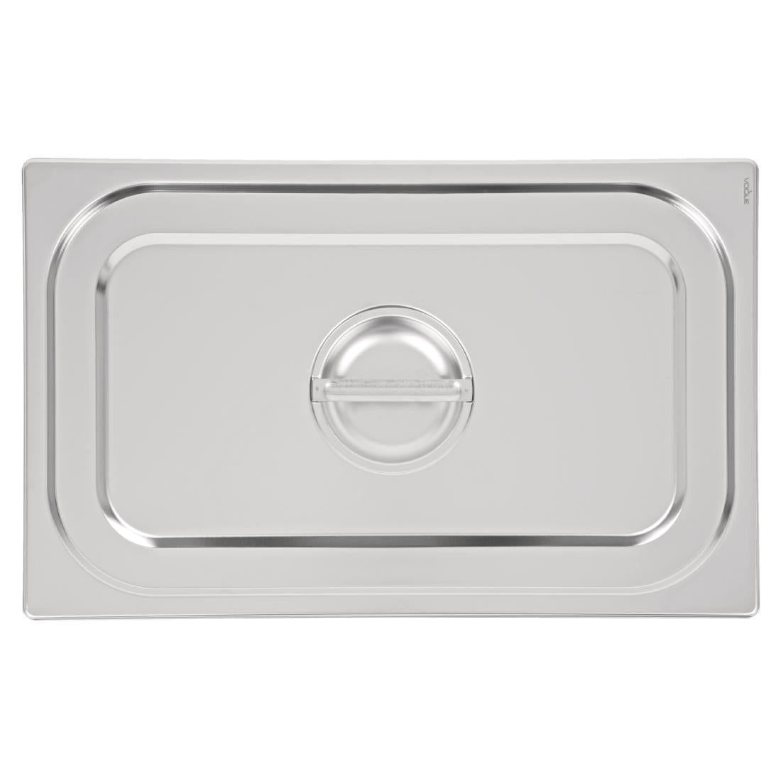 Couvercle inox 18/10 professionnel Vogue GN 1/1 — DW455