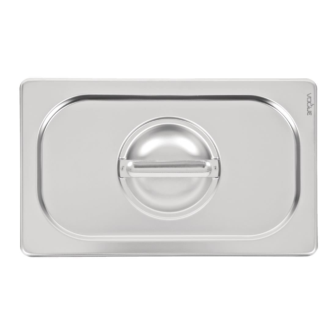 Couvercle inox 18/10 professionnel Vogue GN 1/4 — DW458
