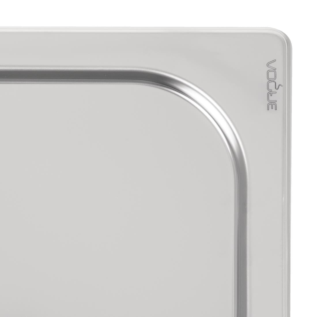Couvercle inox 18/10 professionnel Vogue GN 1/4 — DW458