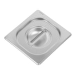 Couvercle inox 18/10 professionnel Vogue GN 1/6 — DW459