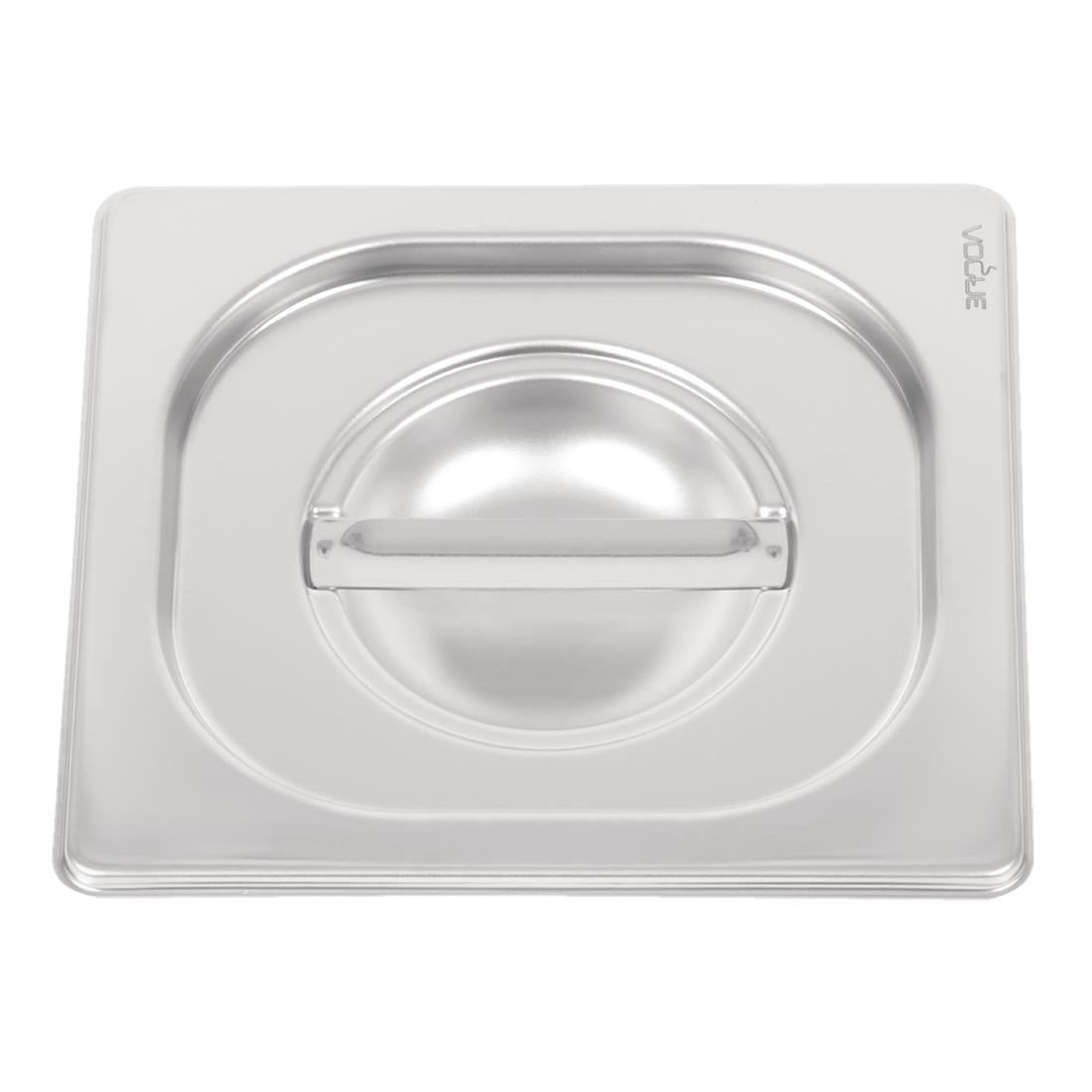 Couvercle inox 18/10 professionnel Vogue GN 1/6 — DW459