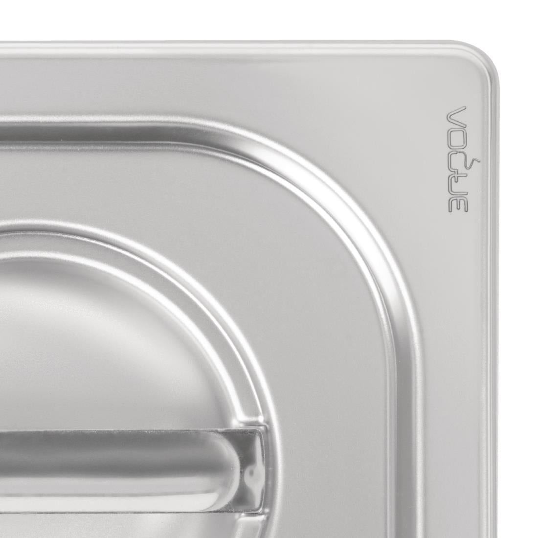 Couvercle inox 18/10 professionnel Vogue GN 1/6 — DW459