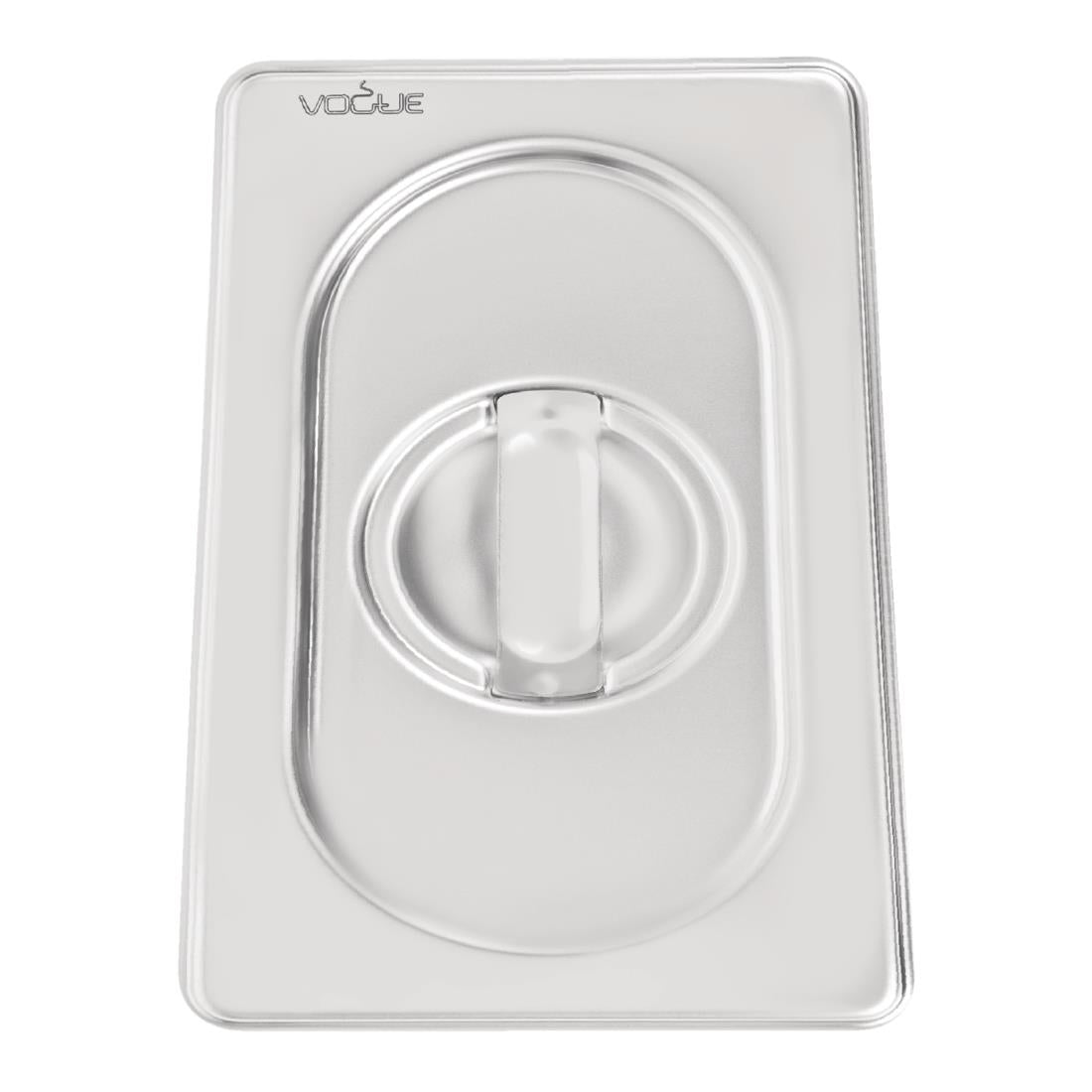 Couvercle inox 18/10 professionnel Vogue GN 1/9 — DW460