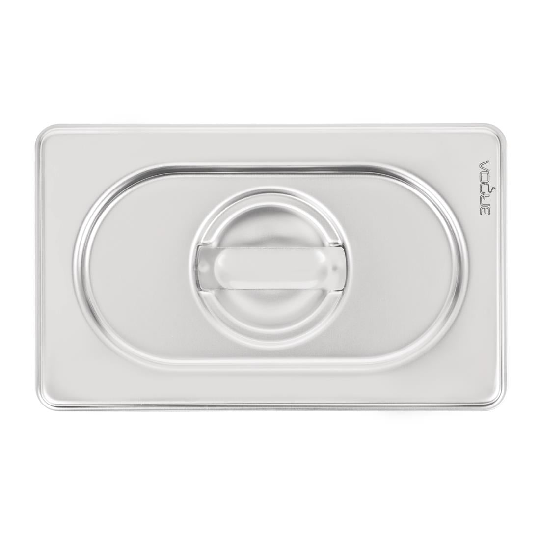 Couvercle inox 18/10 professionnel Vogue GN 1/9 — DW460