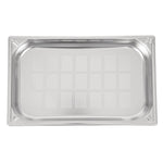 Bac inox 18/10 perforé GN 1/1 professionnel Vogue 65mm — DW461
