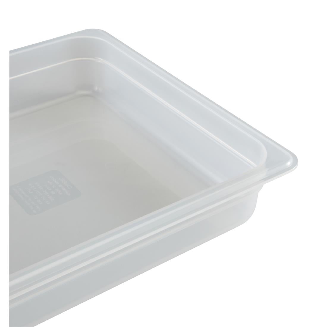 Bac polypropylène Cambro GN 1/1 100mm — DW500