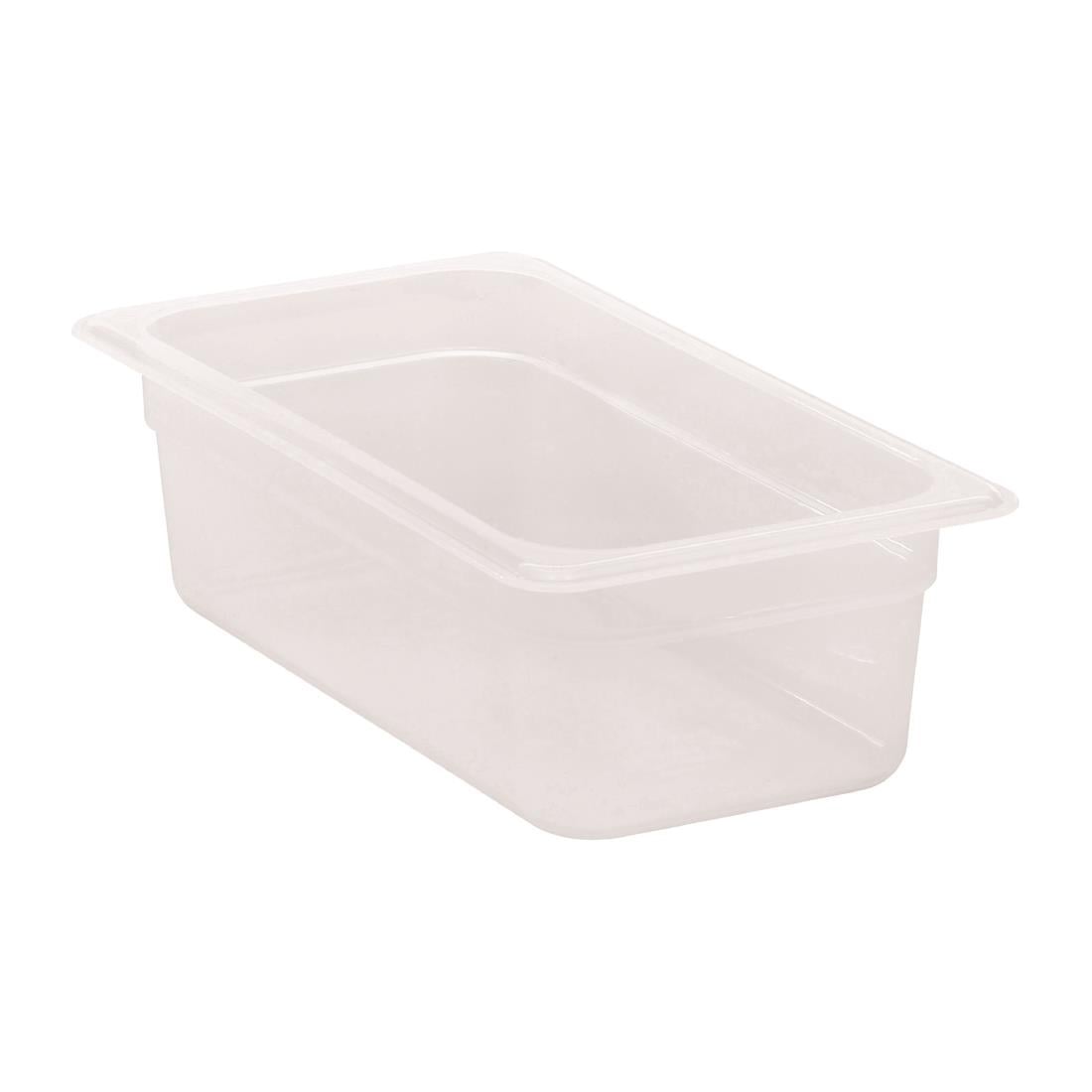 Bac polypropylène Cambro GN 1/3 100mm — DW504