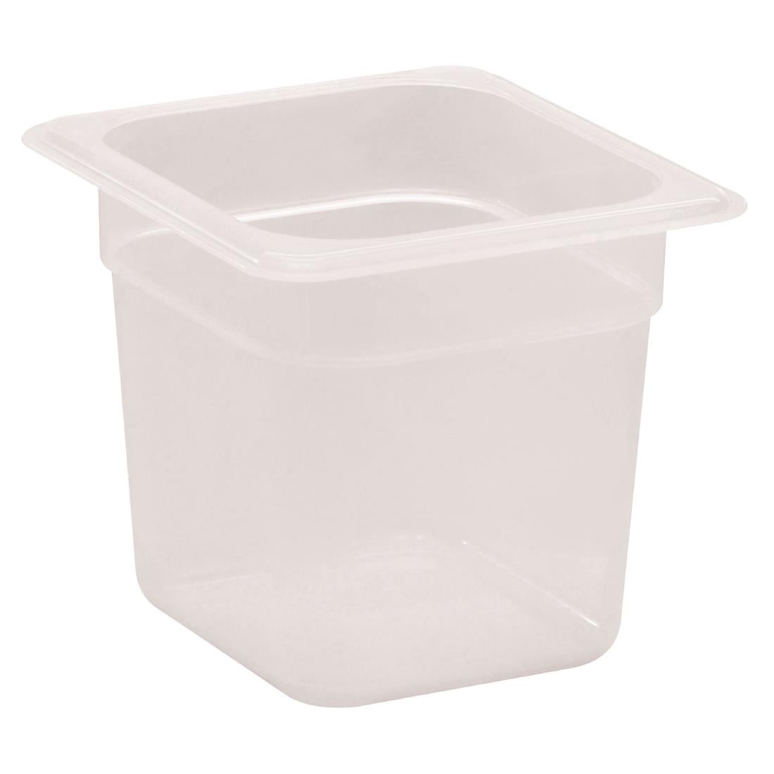 Bac polypropylène Cambro GN 1/6 150mm — DW509