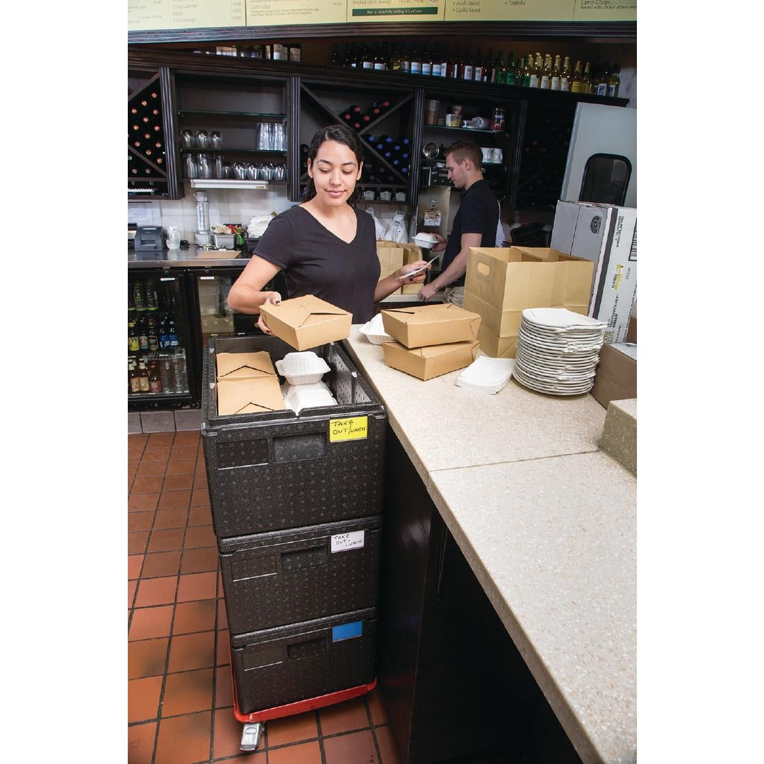 Conteneur EPP GN 1/1 à ouverture sur le dessus Cambro 46L — DW574