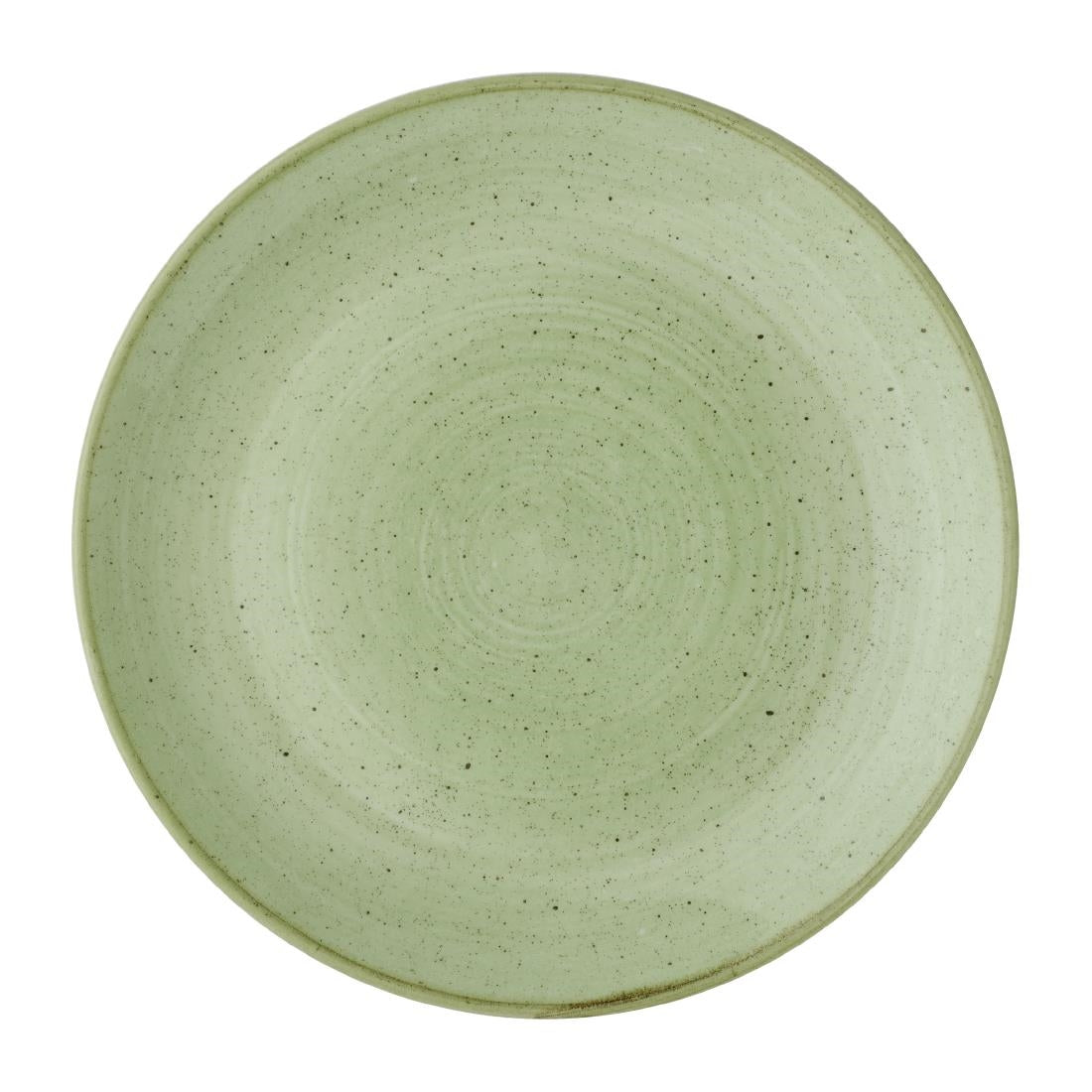 Assiettes avec rebord Churchill Stonecast Sage Green 260mm (Lot de 12) — DX006