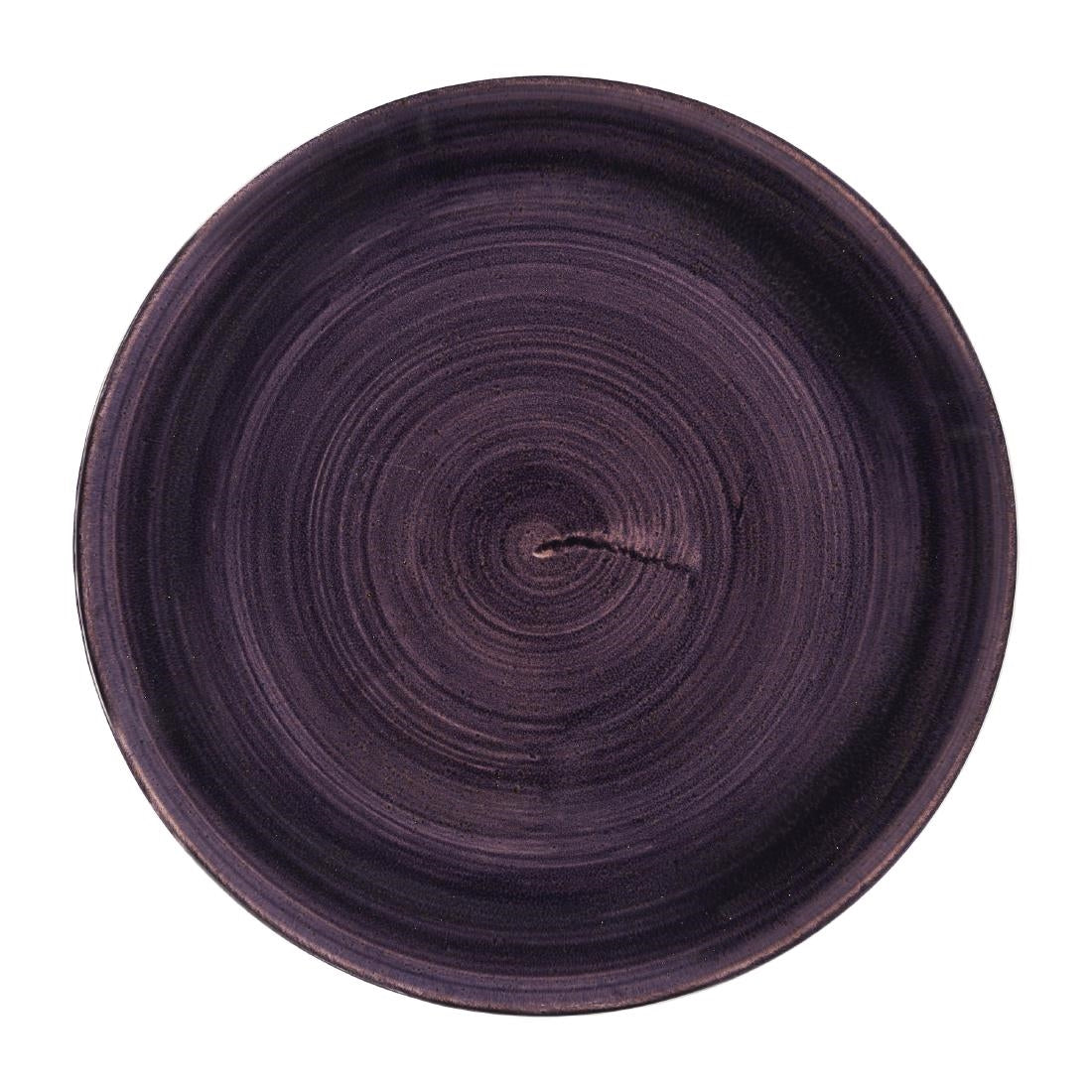 Assiettes rondes Churchill Stonecast Patina Purple 260mm (Lot de 12) — DX059