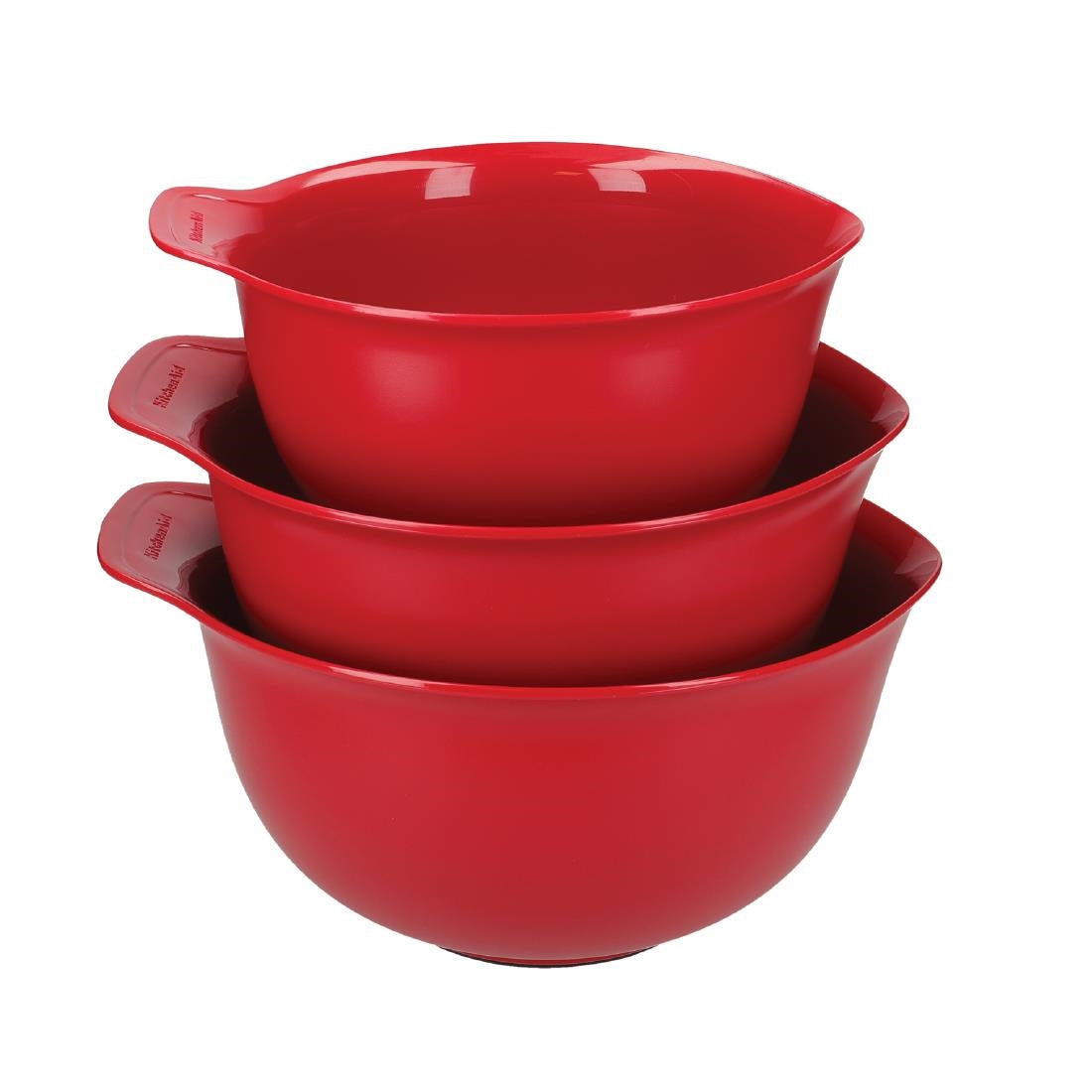 Bols à mélange KitchenAid rouge empire (lot de 3) — DX310