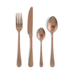 Cuillères à café moyennes Amefa Blush cuivre (lot de 12) — DX633
